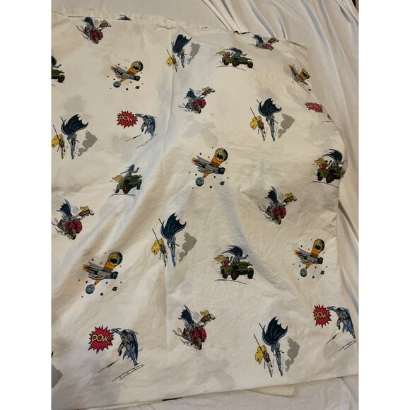 Pottery Barn Kids Batman Full Sheet Set Please Read - Picture 6 of 14